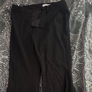Calvin Klein Black Flare Women's Pants